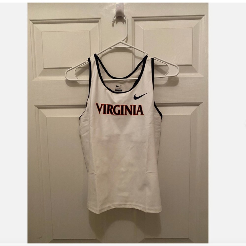 NWT Virginia UVA Cavaliers Women's Track Running Team Issued Nike Tank Top XL